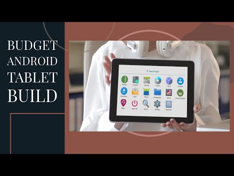 How I made my own $180 Android Tablet - Homemade Android Tablet build
