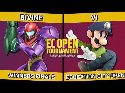 Divine (Samus) vs Vi (Luigi) - Education City Open - Winners Finals