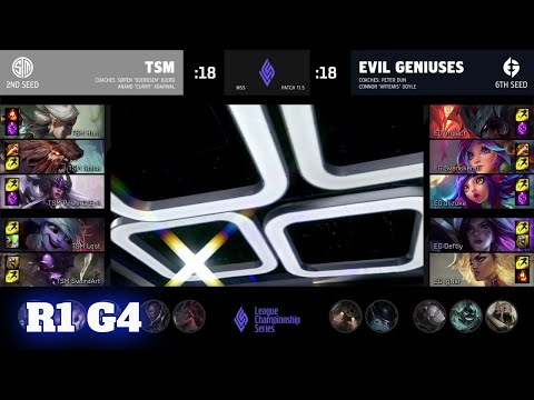 TSM vs EG - Game 4 | Round 1 LCS 2021 Mid-Season Showdown | TSM vs Evil Geniuses G4 full game