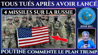 4 OFFICIERS US TUES A KHARKIV APRÈS LANCEMENT DE MISSILES ATACMS. POUTINE COMMENTE LE PLAN DE TRUMP