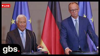 🔴LIVE: Merz and EU’s Costa Address Upcoming Summits and EU Finances | 