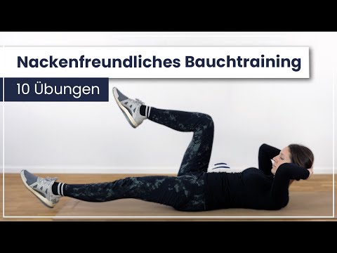 Nackenfreundliches Bauch Workout – 10 Sixpack Übungen mit entspanntem Nacken