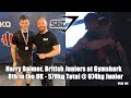 Harry Balmer, British Juniors at Gymshark! 8th in the UK - 570kg @ U74kg Juniors - VLOG 140