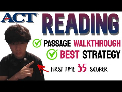 ACT Reading Guide 2025 (my strategy, timing tips and passage walkthrough) from an actual student!
