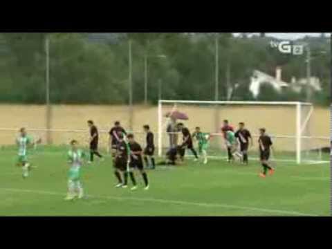 Somozas Racing Vilalbes Gol Roberto Baleato Temporada 2013-2014 3º Division