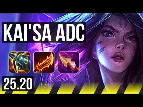 KAI'SA & Neeko vs JINX & Alistar (ADC) | 11/1/7, 700+ games, Dominating | KR Challenger | 25.20