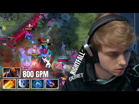 Nightfall's perspective: his first 7.38 Anti-Mage match with the new meta build