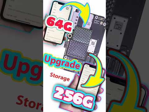Upgrade memory 64G To 256G iPhone 11 Pro Max #upgrade