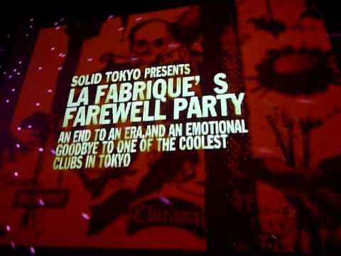 SOLID TOKYO presents La Fabrique's Farewell Party