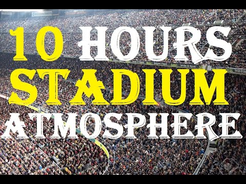 10 hours of european Stadium Atmosphere | Real fan shouts & chants | for football ghost games