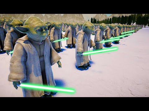 3 MILLION BATTLE DROIDS vs 3,000 YODA | UEBS 2