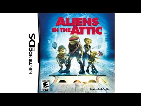 Nintendo DS - Aliens in the Attic 'Gameplay'
