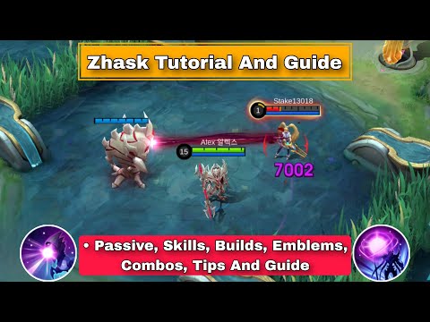 How To Use Zhask Mobile Legends | Advance Tips, Guide & Combo