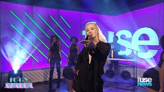 Iggy Azalea - Change Your Life (Live on Fuse News 2013)