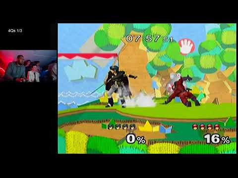 Branspeed (Marth) vs The Tation (Cpt Falcon) - Four Quarters Melee #82
