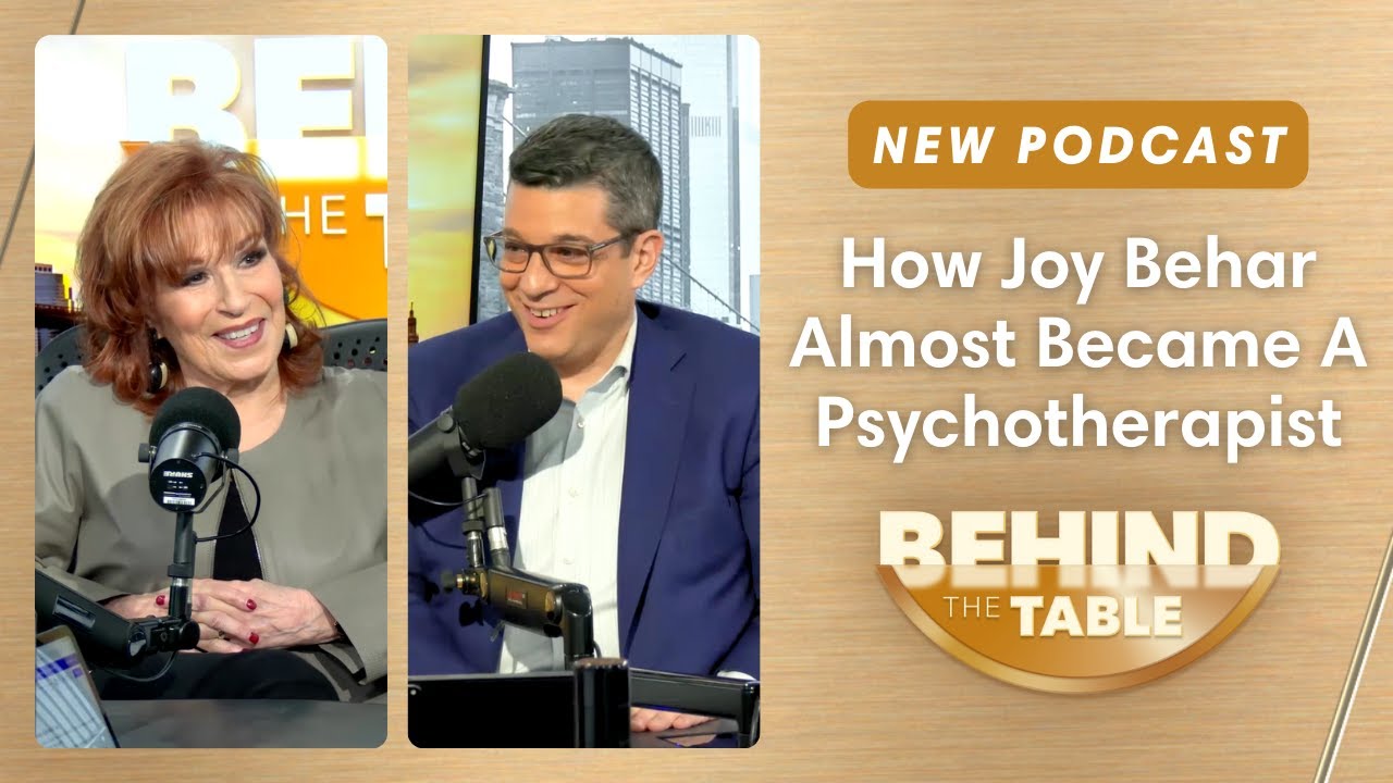 Joy Behar Almost Became A Psychotherapist | Behind the Table, February 26, 2025