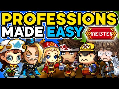 MapleStory Professions Guide 2025 - Meister Alchemy, Smithing and Accessory Crafting