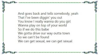Chico DeBarge - Sexual Lyrics