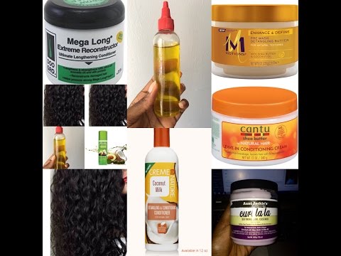 Natural Hair Products. Transitioning hair journey. | 6 months post relaxed. All Hair Type Products