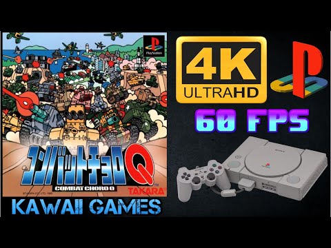 Combat Choro Q | Ultra HD 4K/60fps | PS1 | PREVIEW | Movie Gameplay Playthrough Sample