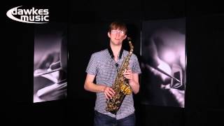 Video thumbnail for Yanagisawa AWO1 Alto Sax by dawkesmusic