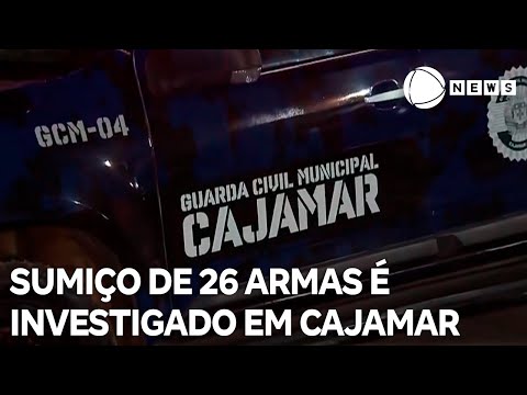 Polícia Civil investiga sumiço de 26 armas da Guarda Municipal de Cajamar