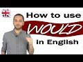 How to Use Would in English - English Modal Verbs