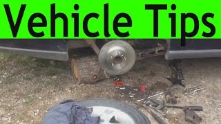 Vehicle Tips: How to disconnect the parking brake cable on a Chevy Uplander