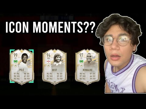 PACK OPENING + 93 ICON MOMENTS RULLETE!!!  (FIFA 22)
