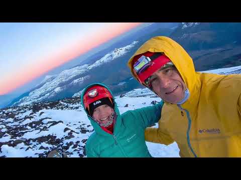 ASCENSO VOLCAN LANIN OCTUBRE 2025