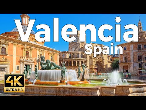 Valencia, Spain 🇪🇸 Sun-Drenched Summer Walk 2025 - 4K 60fps Ultra Smooth ​[Binaural ASMR]