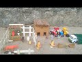 Diy How To Make Village House House Of Animals Horse Stable Cow Shed