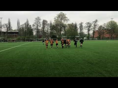 Meiden 17-1 Sporting Martinus kampioen 2022-2023