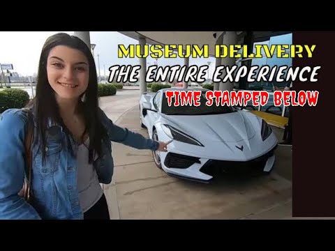 2LT Z51 MID ENGINE C8 CORVETTE MUSEUM DELIVERY THE ENTIRE EXPERIENCE