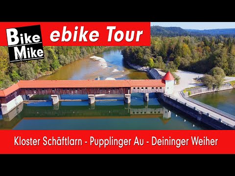 Tolle ebike Tour durch die Pupplinger Au |  Vom Kl. Schäftlarn die Isar entlang zum Deininger Weiher