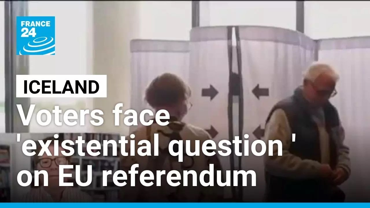 Referendum on EU membership: An ‘existential question’ for Icelanders • FRANCE 24 English