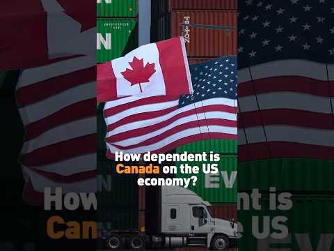 How dependent is Canada on the US economy?