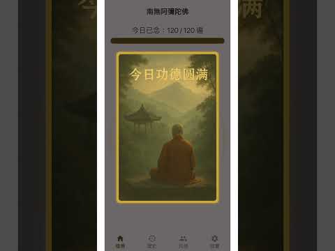 Daily Buddha Chant Counter