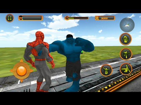 Green Monster Vs Spider Vs Monster Vs Villains | Incredible Monster Hero Fighting Battle - GamePlay