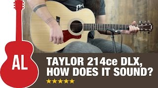 Video thumbnail for Taylor 214ce DLX by Acoustic Letter