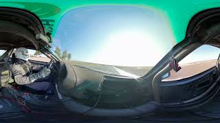 24 Hours of LeMons (Button Turrible) - E36 - 1st Stint - 9/28/2025 - Insta360 Flat 360 Version