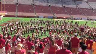 USC Trojan Marching Band 2013 - Heartbreaker 9-4-13