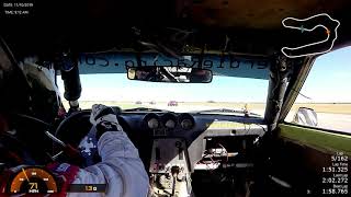 ONSET Tetanus Racing #35 Nerdie 240Z LeMons @ MSR Nov 2019 Sunday