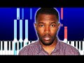 Frank Ocean Chanel Piano Tutorial