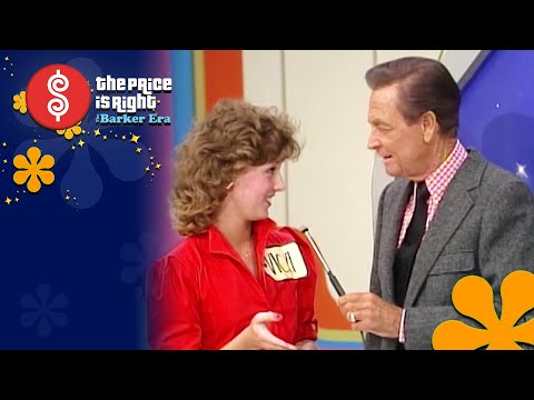 Cute Contestant Shares a Story About Richard Dawson with Bob Barker - The Price Is Right 1985