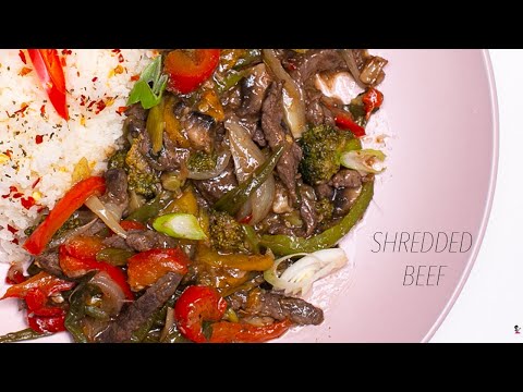 How to Make Chinese Shredded Beef | Keto Shredded Beef