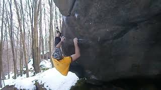 Video thumbnail of Stepní Vlk, 8A/A+. Petrohrad