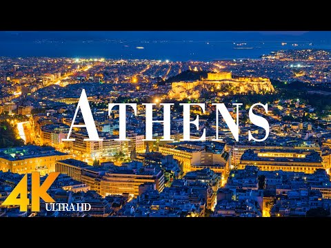 Athens 4K drone view • Fascinating aerial views of Athens | Relaxation film with calming music