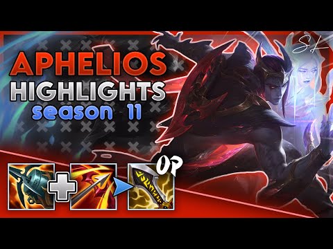 APHELIOS MONTAGE | Aphelios IQ Over 200 | Aphelios outplay | Aphelios highlights | LoL Season 11 |