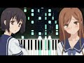 ARE YOU CULTURED ENOUGH Overflow Ending Song Uzuho Piano Tutorial